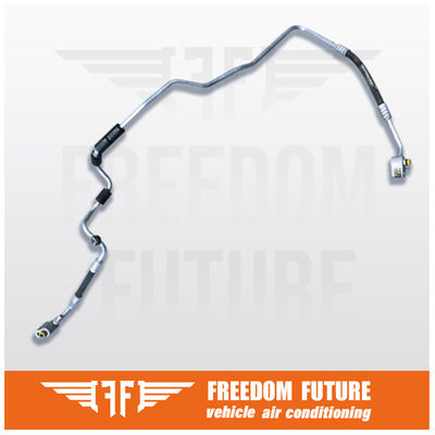 1K0820741S Discharge Aluminium Aircon Pipe Fits For 06-10 VW Golf Touran 2.0L