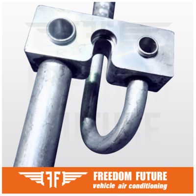 2S6H19D850AF Ford Fiesta 1.3L High Low Pressure AC Pipeline  Suitable 01-08